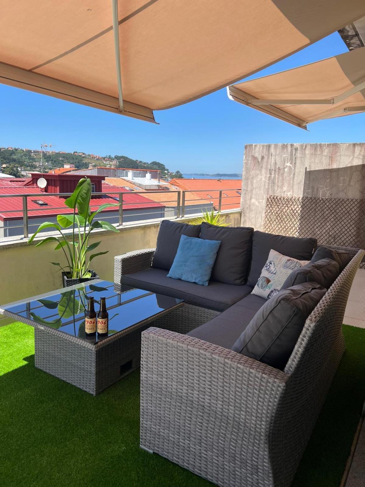 דירות Atico Exclusivo Bueu Centro, 50M Playa מראה חיצוני תמונה